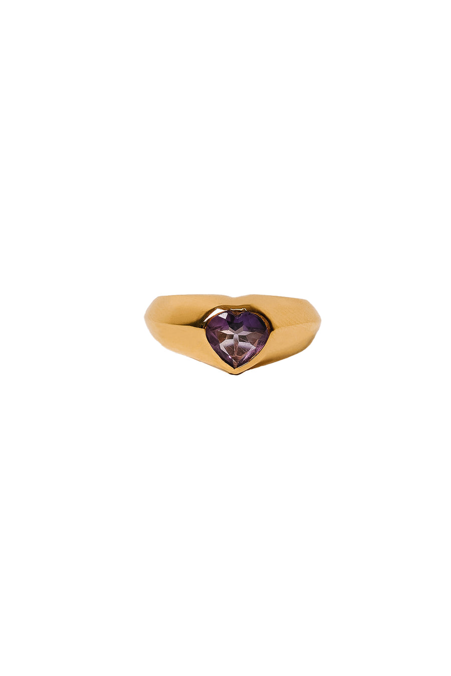 Heart Shape Dome Rings