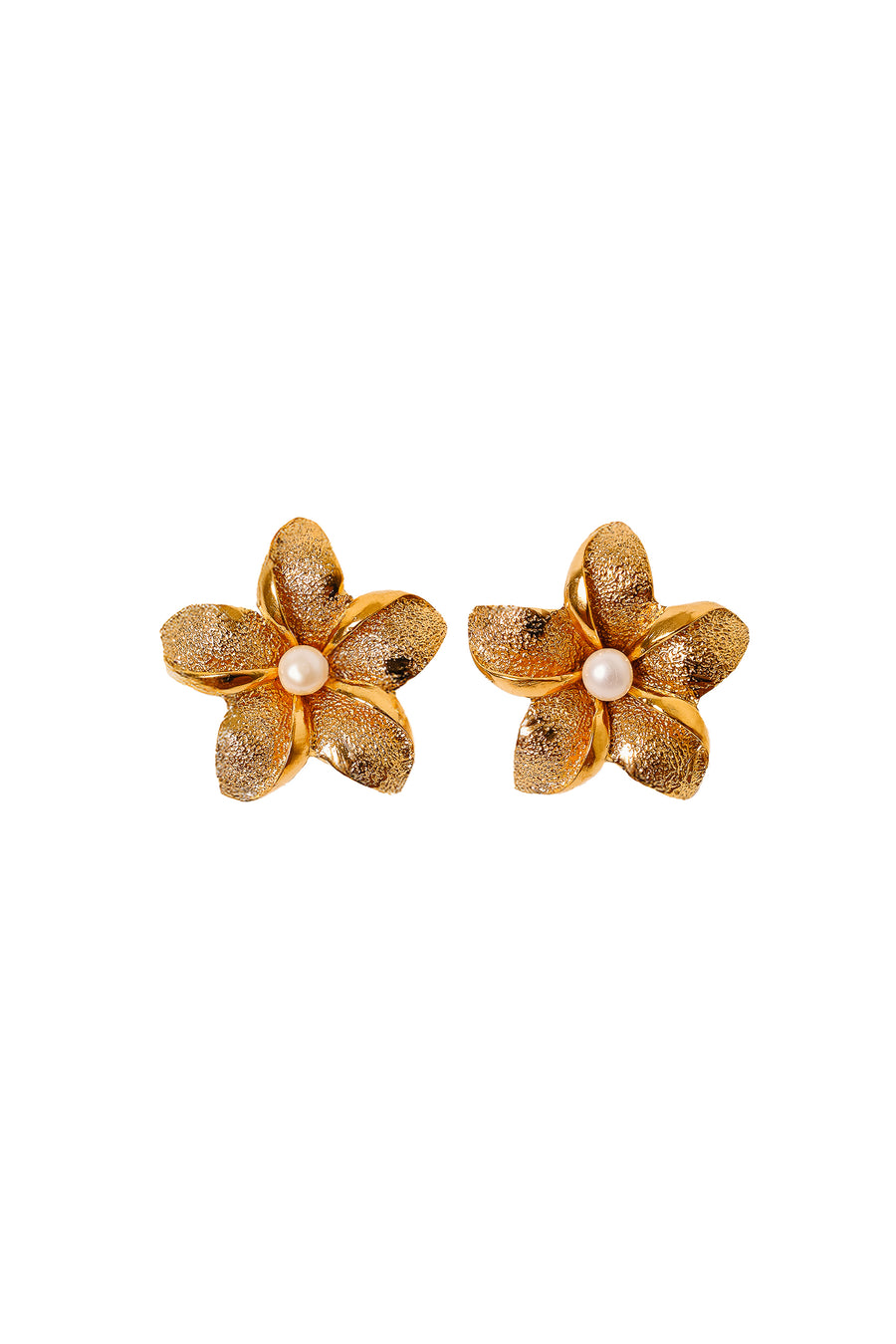 Kamboja Pearl Earrings