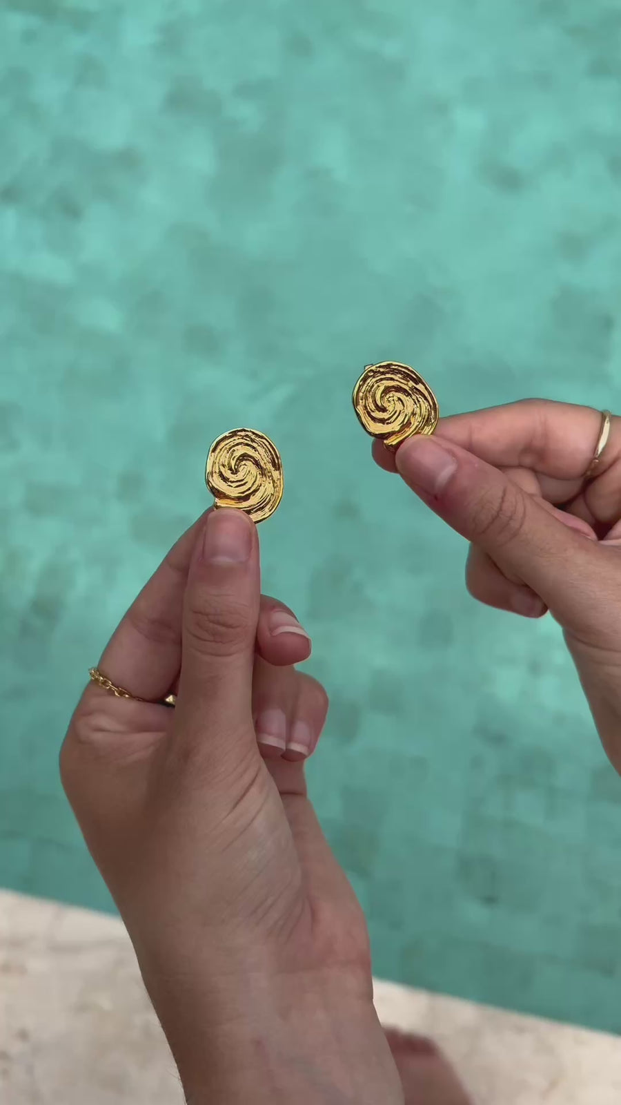 Growth Spiral Earrings x Sian Mckeever